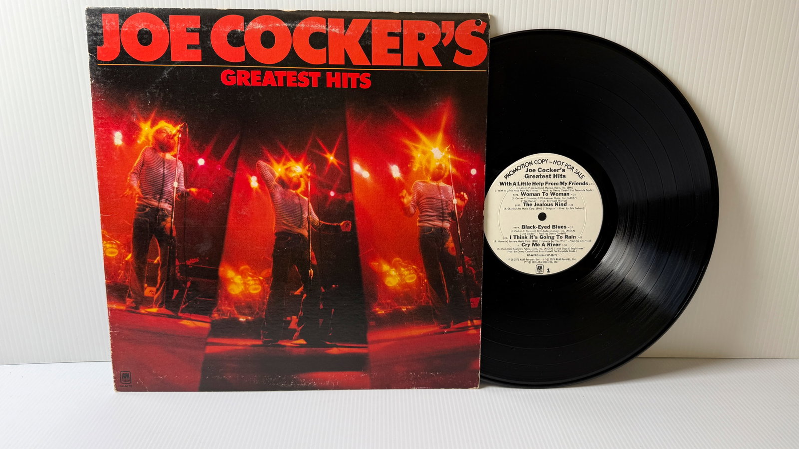 PROMO - RARE - JOE COCKERS GREATEST HITS: PROMO - RARE - JOE COCKERS GREATEST HITS ($20)