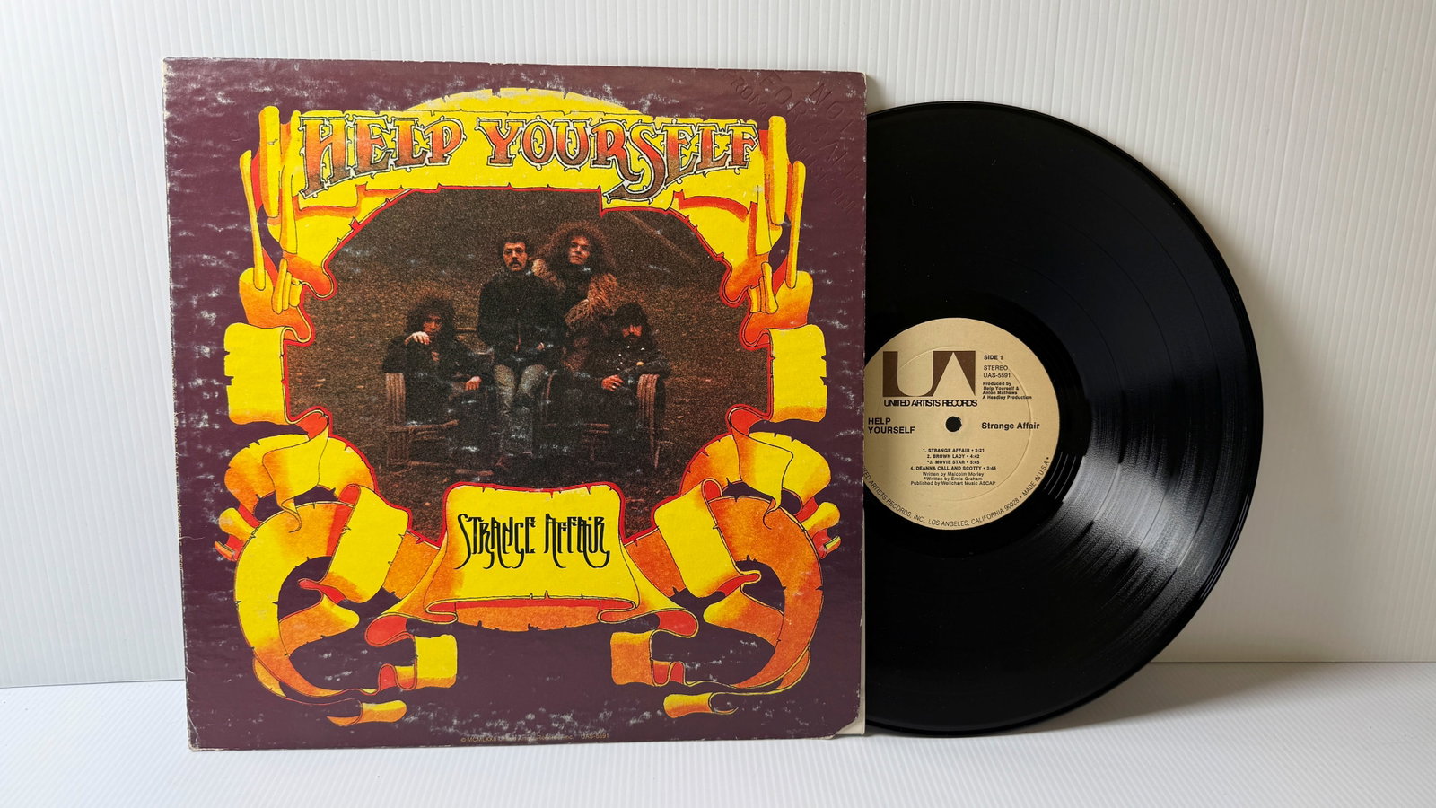 HELP YOURSELF - STRANGE AFFAIR: HELP YOURSELF - STRANGE AFFAIR. 1972 ROCK. ($15)