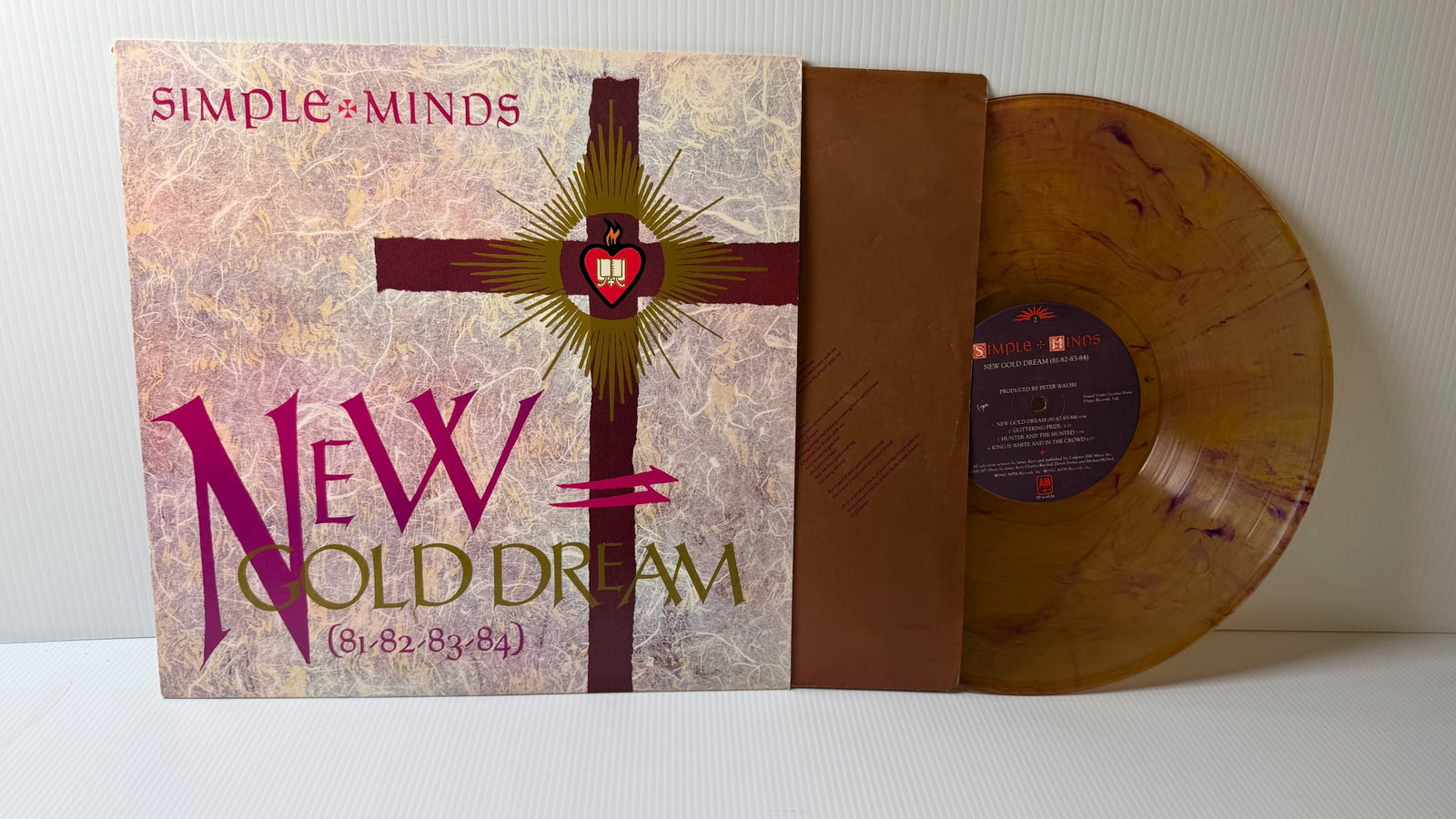 SIMPLE MINDS - NEW GOLD DREAM - COLORED VINYL: SIMPLE MINDS - NEW GOLD DREAM - COLORED TRANSLUCENT VINYL. ($24-$70)