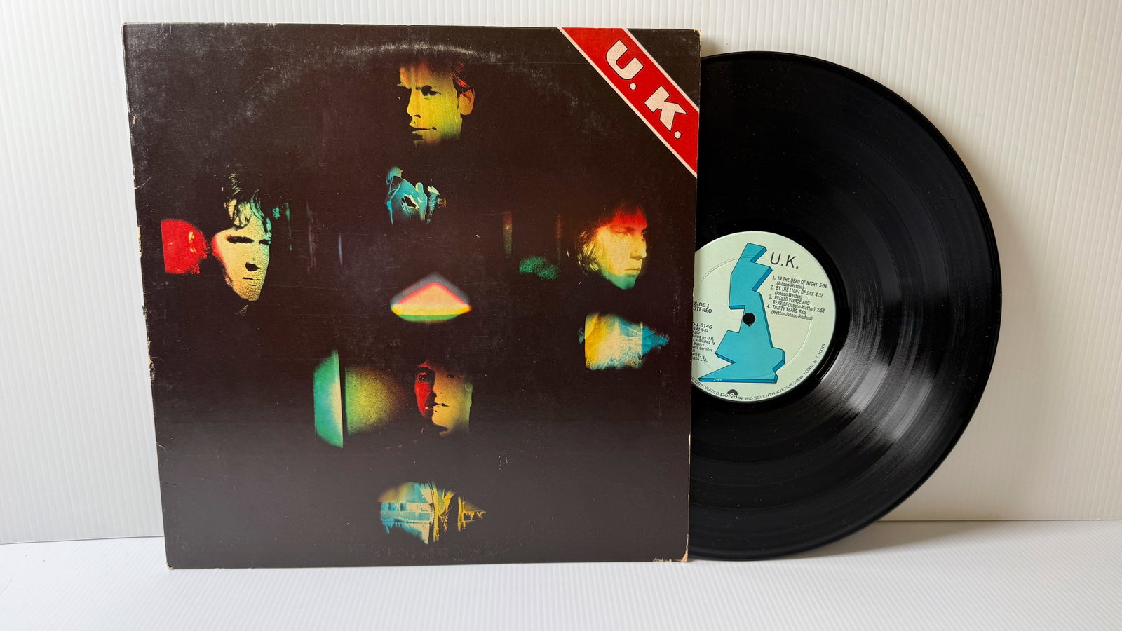 U.K. - U.K.: U.K. - U.K. Short-lived English supergroup founded in 1977 by John Wetton, Bill Bruford (ex-King Crimson), Eddie Jobson and Allan Holdsworth. For the second and last studio album, Holdsworth left and