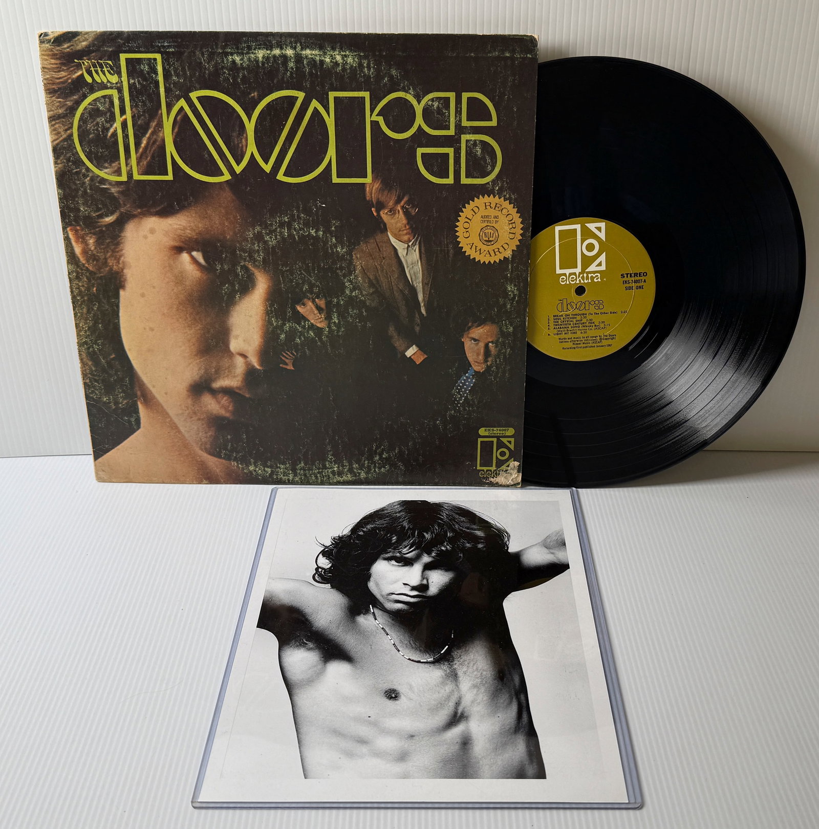 THE DOORS - THE DOORS - WITH PRESS PHOTO: THE DOORS - THE DOORS - WITH 8X10 PRESS PHOTO ($40)
