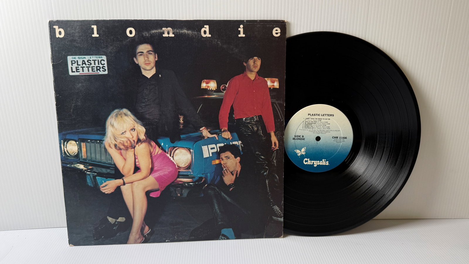 BLONDIE - PLASTIC LETTERS: BLONDIE - PLASTIC LETTERS. 1978 NEW WAVE. ($18-$35)