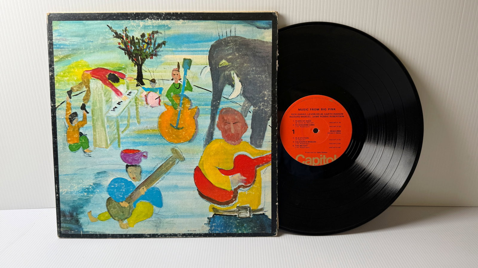 MUSIC FROM BIG PINK - THE BAND: MUSIC FROM BIG PINK - THE BAND. 1983 ROCK. ($15)