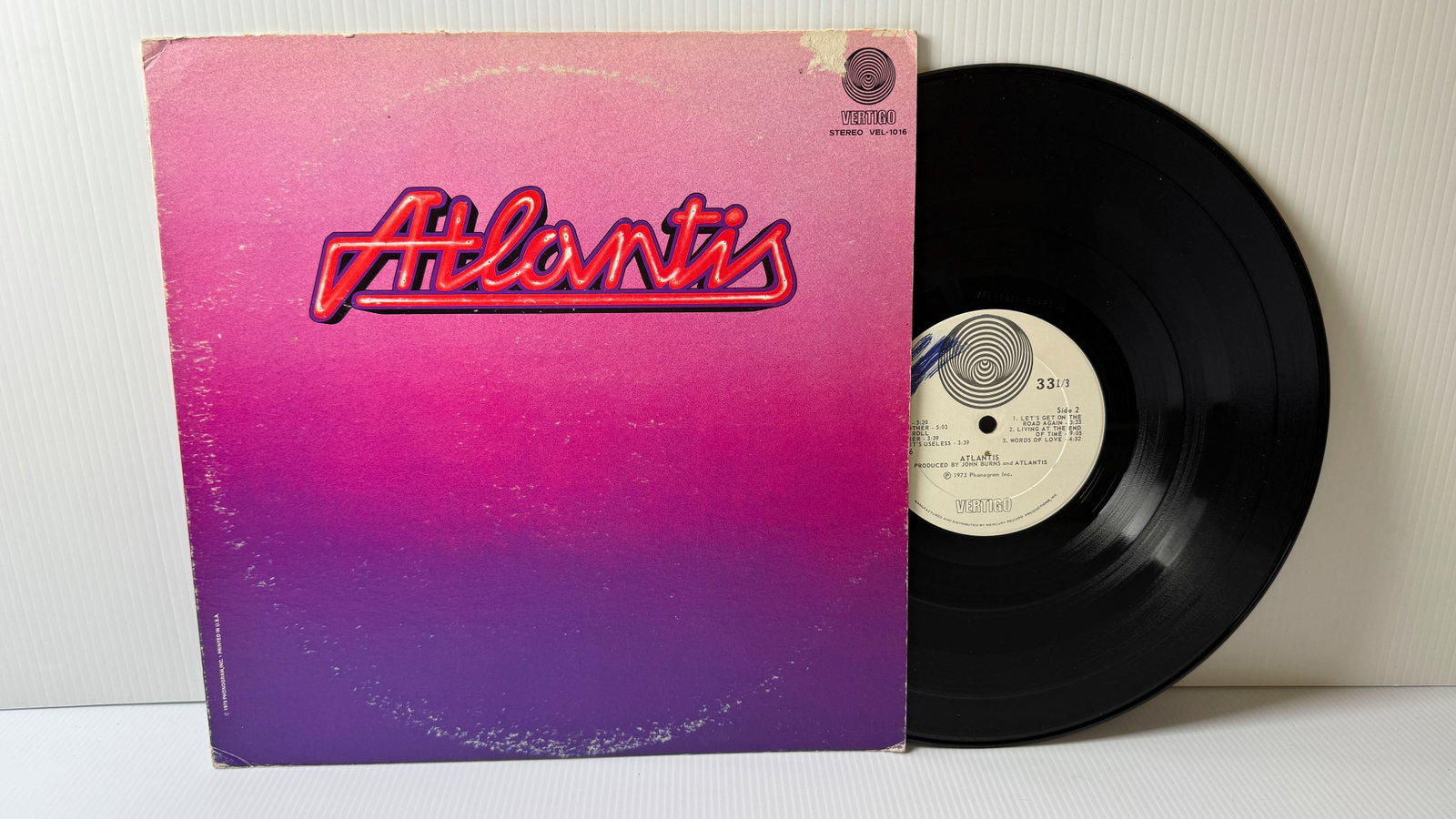 ATLANTIS - ATLANTIS: ATLANTIS - ATLANTIS. 1973 ROCK ($18)