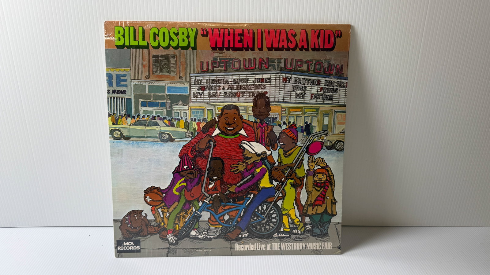 BILL COSBY - SEALED - WHEN I WAS A KID (1 of 2)