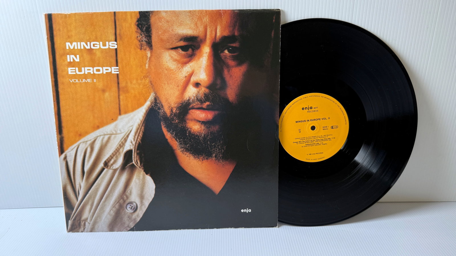 CHARLES MINGUS - MINGUS IN EUROPE VOL. II: CHARLES MINGUS - MINGUS IN EUROPE VOL. II. 1981. ($20-$35)