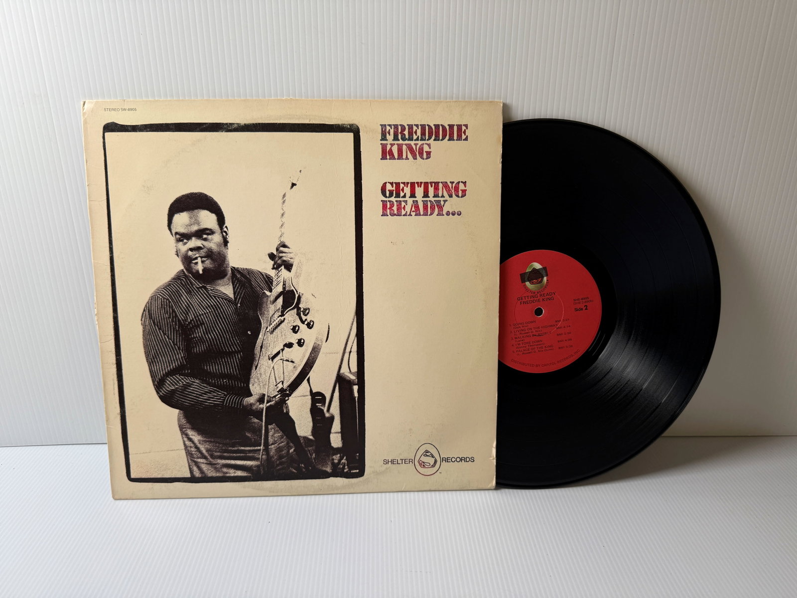 FREDDIE KING - GETTING READY: FREDDIE KING - GETTING READY. 1971 BLUES. ($43-$62)