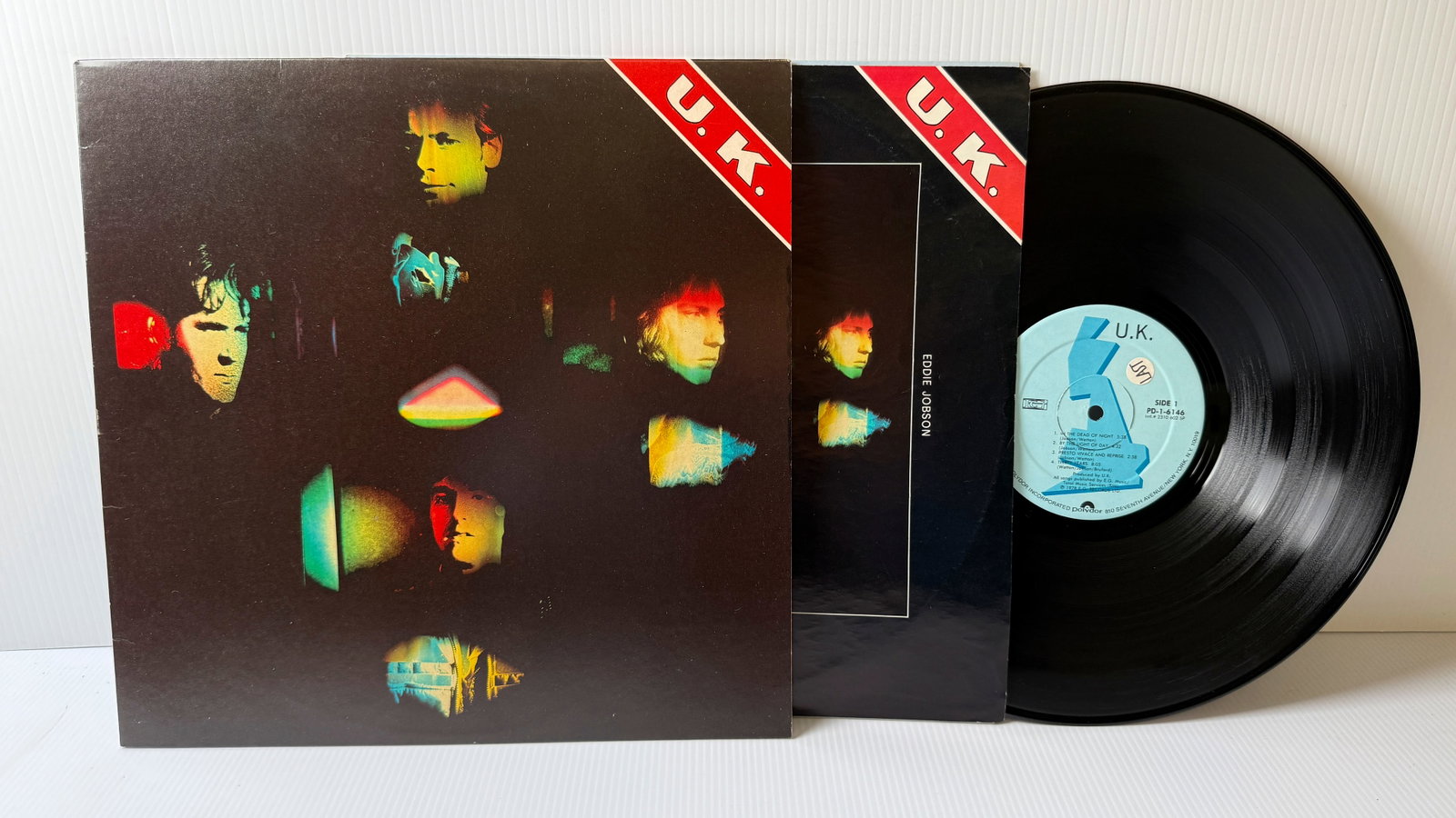 U.K. - U.K.: U.K. - U.K. Short-lived English supergroup founded in 1977 by John Wetton, Bill Bruford (ex-King Crimson), Eddie Jobson and Allan Holdsworth. For the second and last studio album, Holdsworth left and 