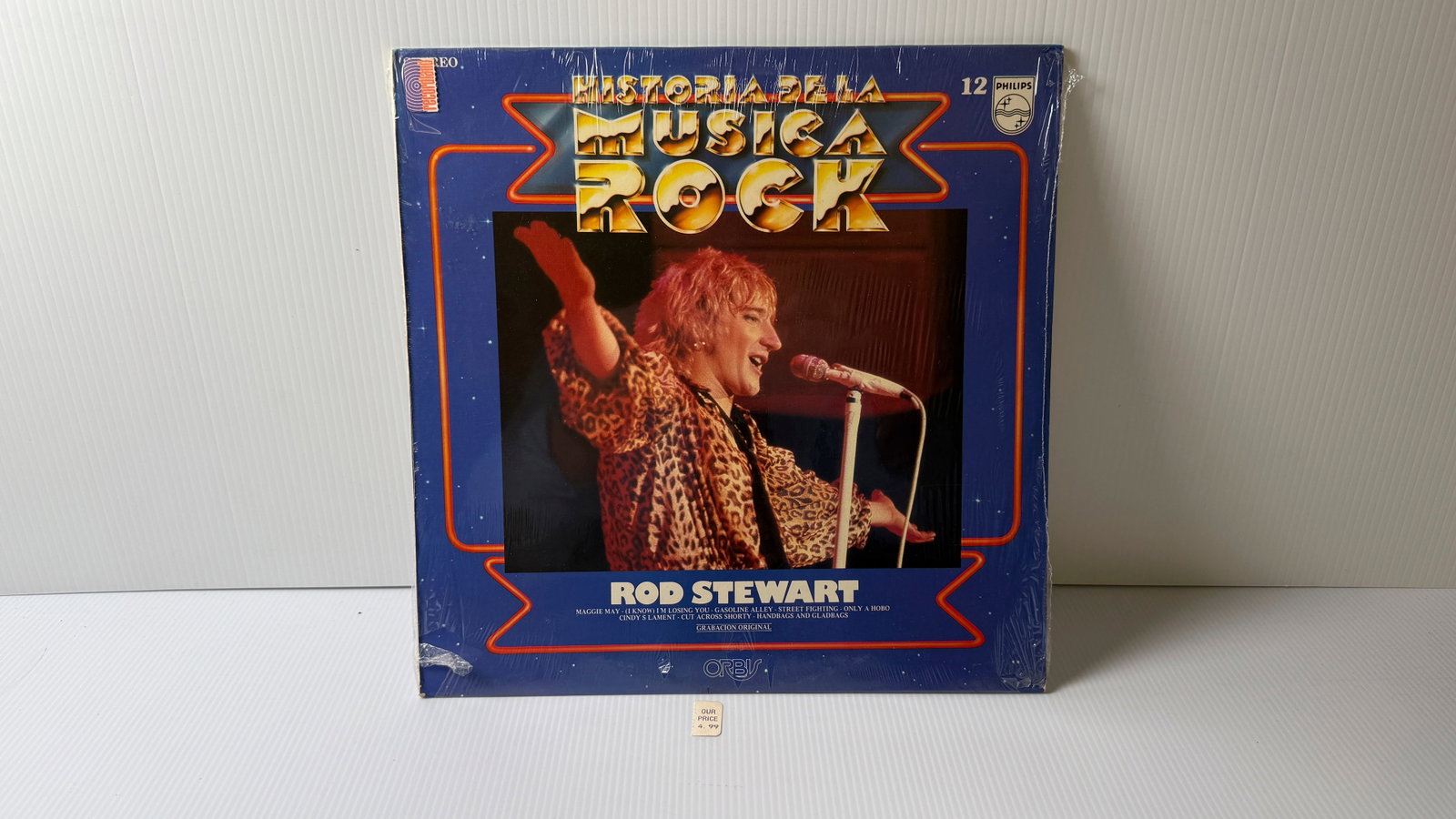 ROD STEWART IMPORT - SEALED - HISTORIA DE LA MUSICA ROCK (1 of 2)