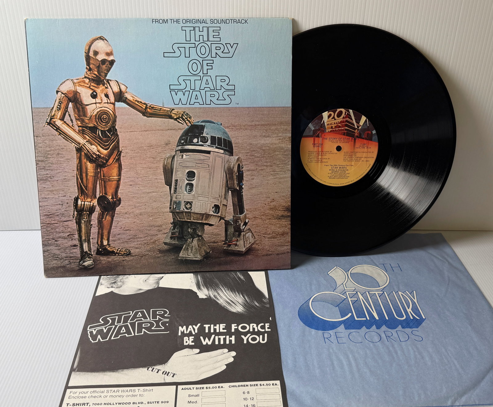 THE STORY OF STAR WARS: THE STORY OF STAR WARS. WITH INSERT. ($20)
