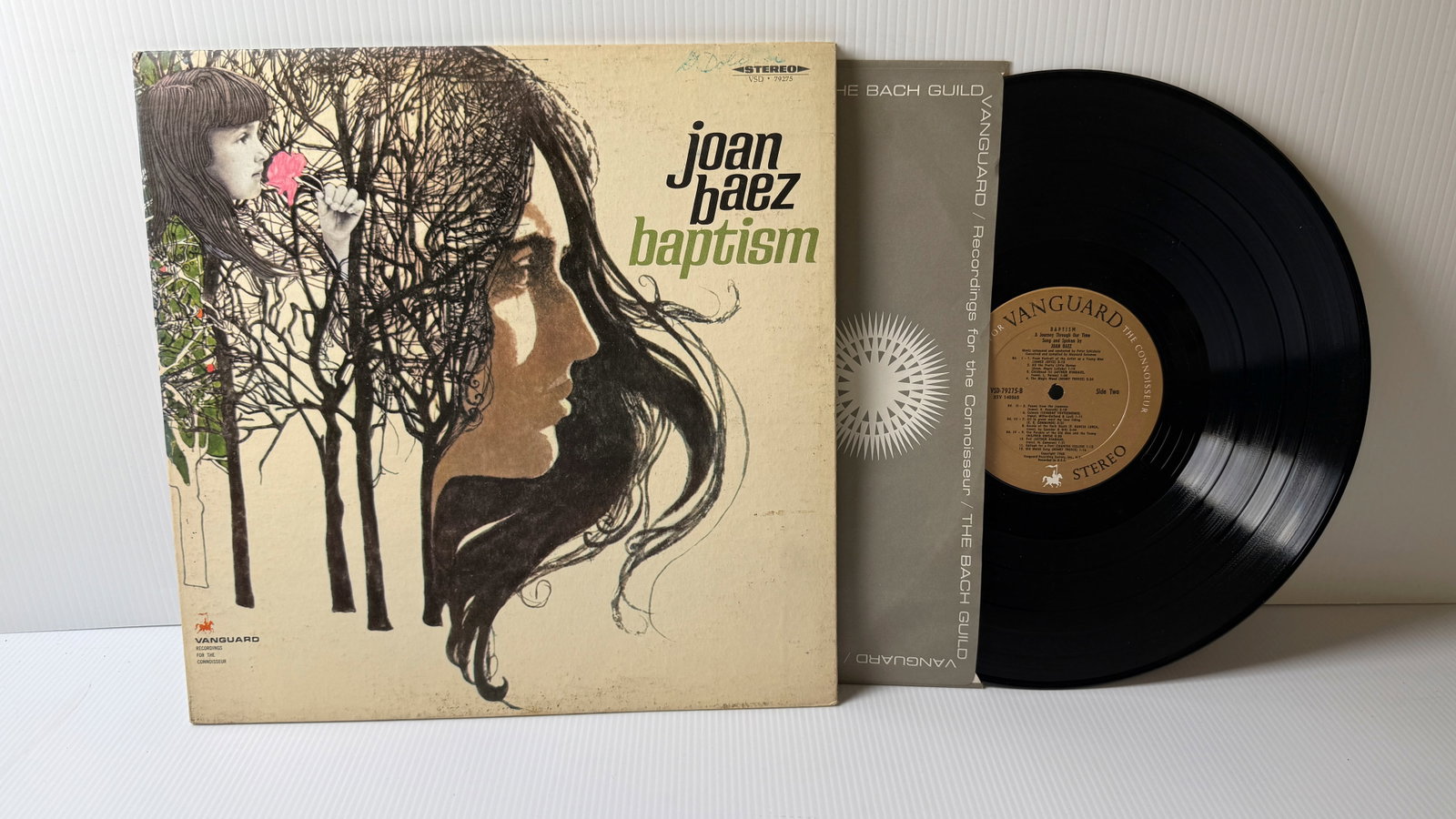 JOAN BAEZ - BAPTISM: JOAN BAEZ - BAPTISM - A JOURNEY THROUGH OUR TIME. 1968. ($15)