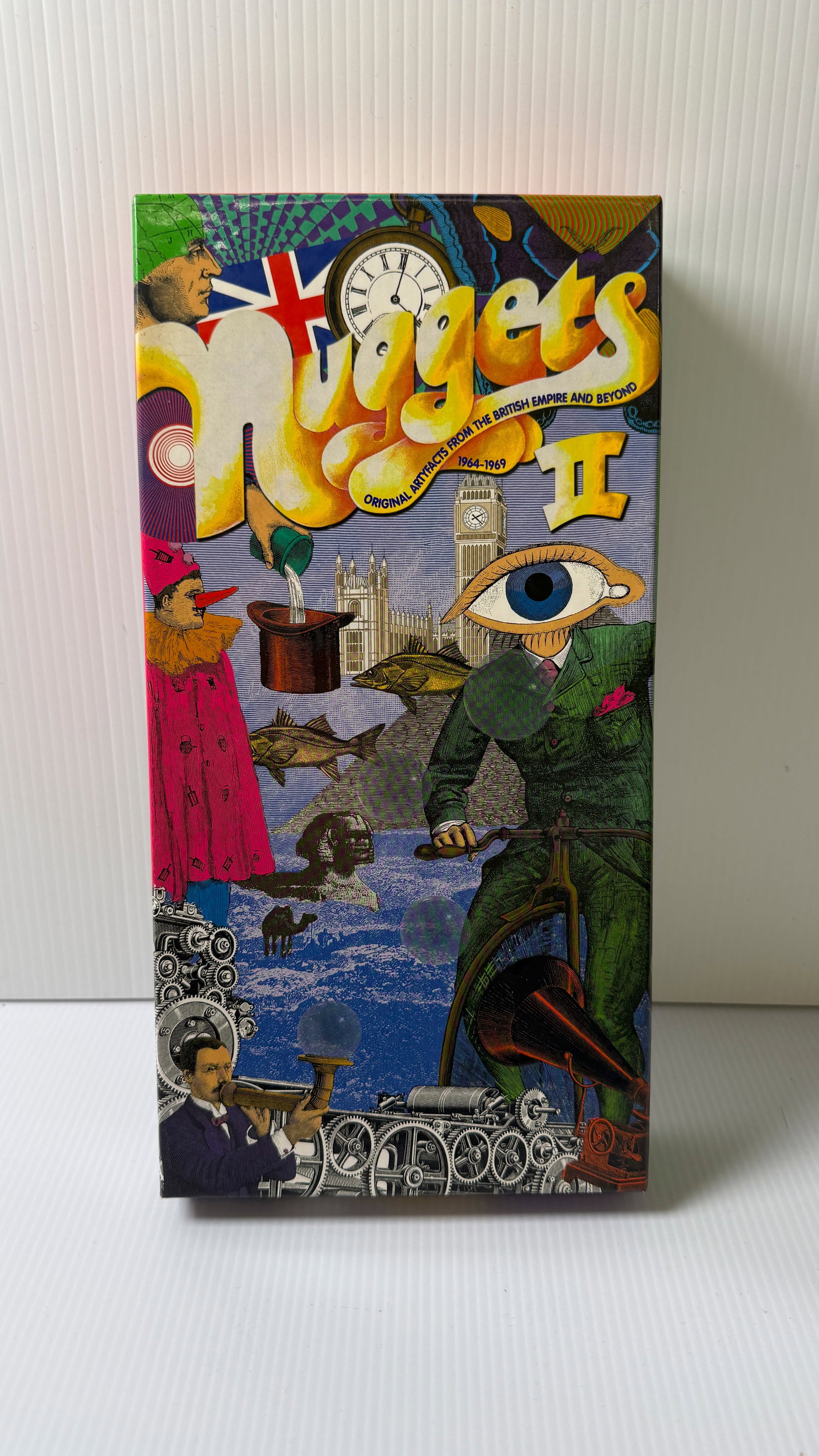 Nuggets II (Original Artyfacts From The British Empire And Beyond 1964-1969): Nuggets II (Original Artyfacts From The British Empire And Beyond 1964-1969) ($135-$250). Rhino Records – R2 76787. 4 x CD, Compilation, Remastered. 2001. 10” cardboard longbox including: - 4