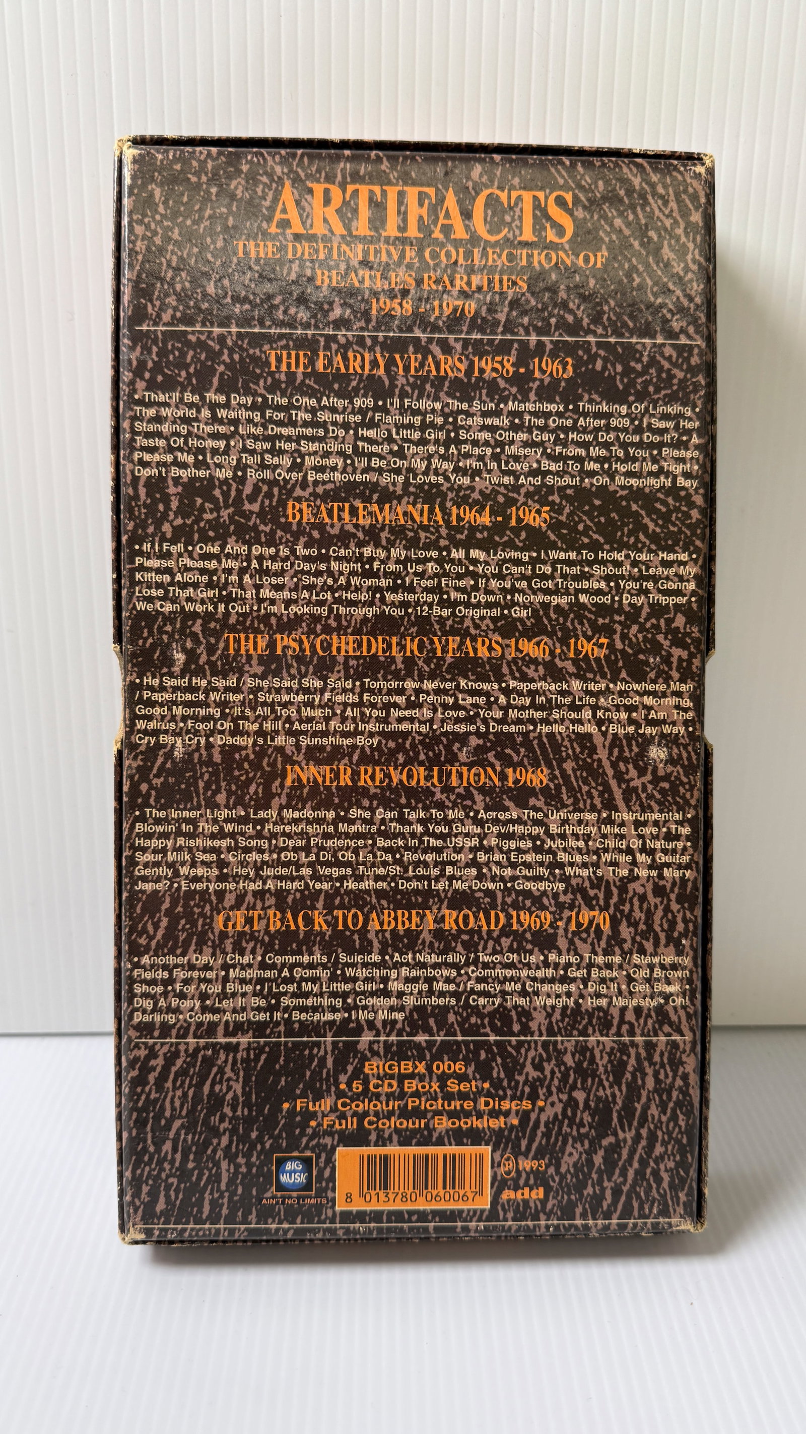 BEATLES BOOT BOX SET - The Beatles – Artifacts - 3
