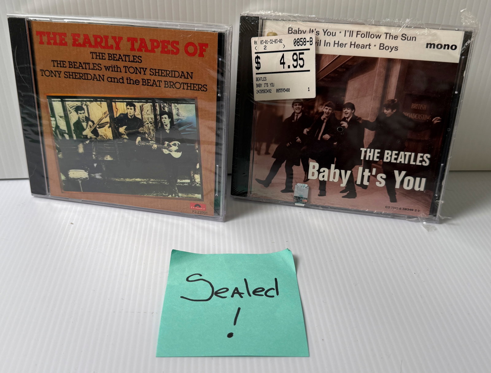 SEALED - THE EARLY TAPES OF THE BEATLES (CD) & BABY ITS YOU CD (1 of 3)