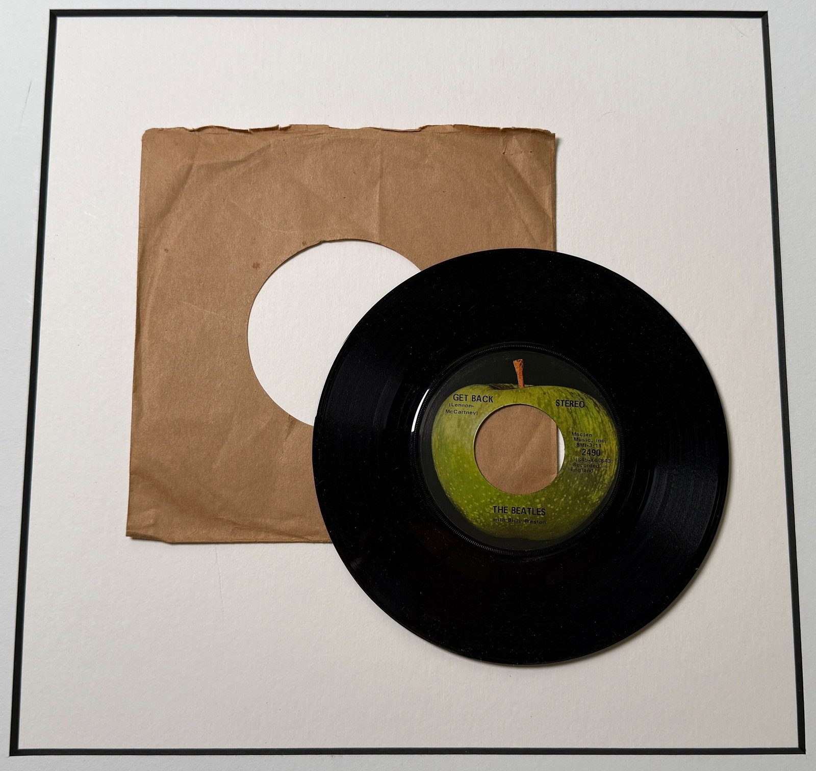 GET BACK 45RPM RECORD (1 of 1)