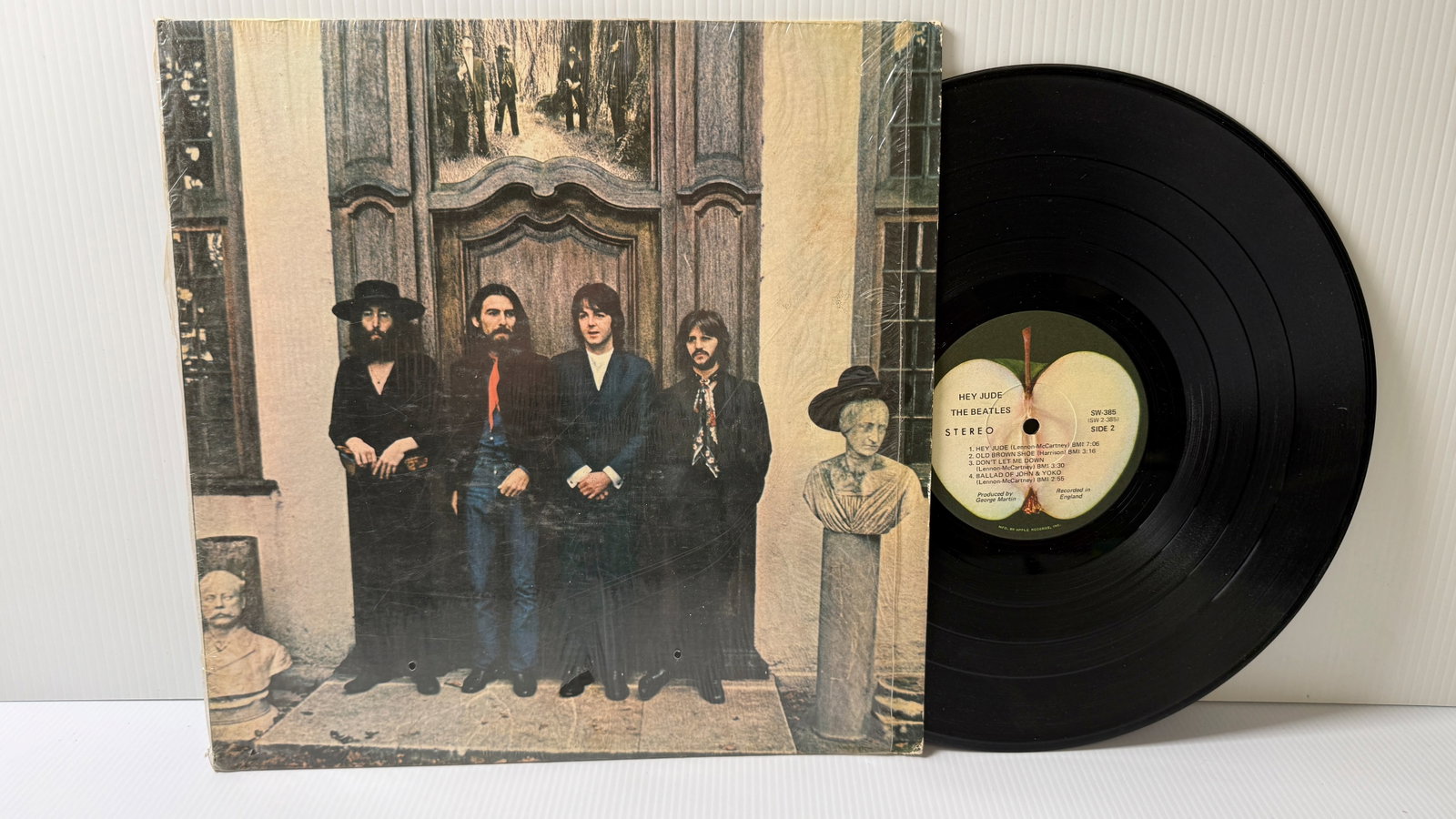 HEY JUDE - LOS ANGELES PRESSING - 1971 IN SHRINK: HEY JUDE - LOS ANGELES PRESSING - 1971 IN SHRINK. ($15-$35).