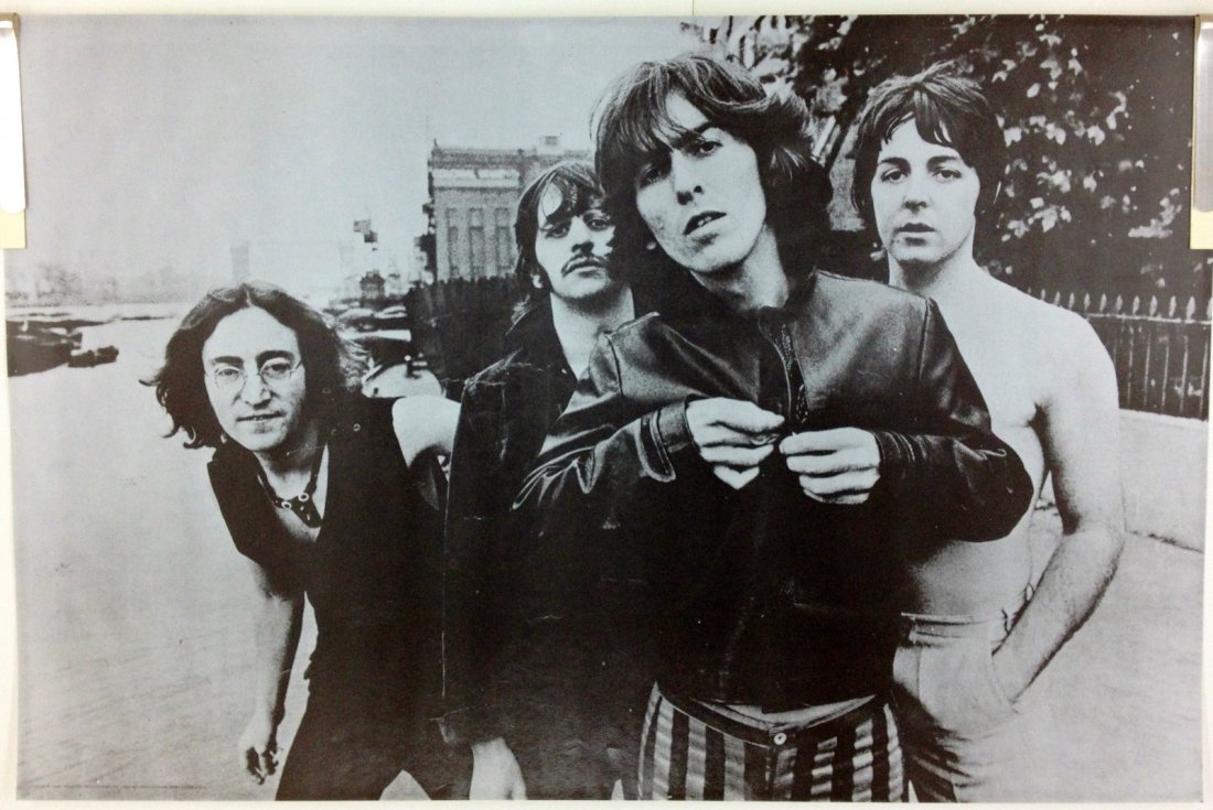 The Beatles - Rare Photographic Poster - 1969: The Beatles - Rare Photographic Poster - John, Ringo, George and Paul - 1969 This photograph of The Beatles was originally published as a poster by Pandora Productions, Inc. in 1969. The “original p