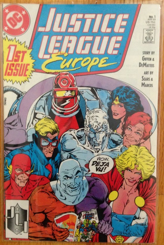 JUSTICE LEAGUE EUROPE ! ISSUE #1: JUSTICE LEAGUE EUROPE ! ISSUE #1 ART BY SEARS AND MARCOS