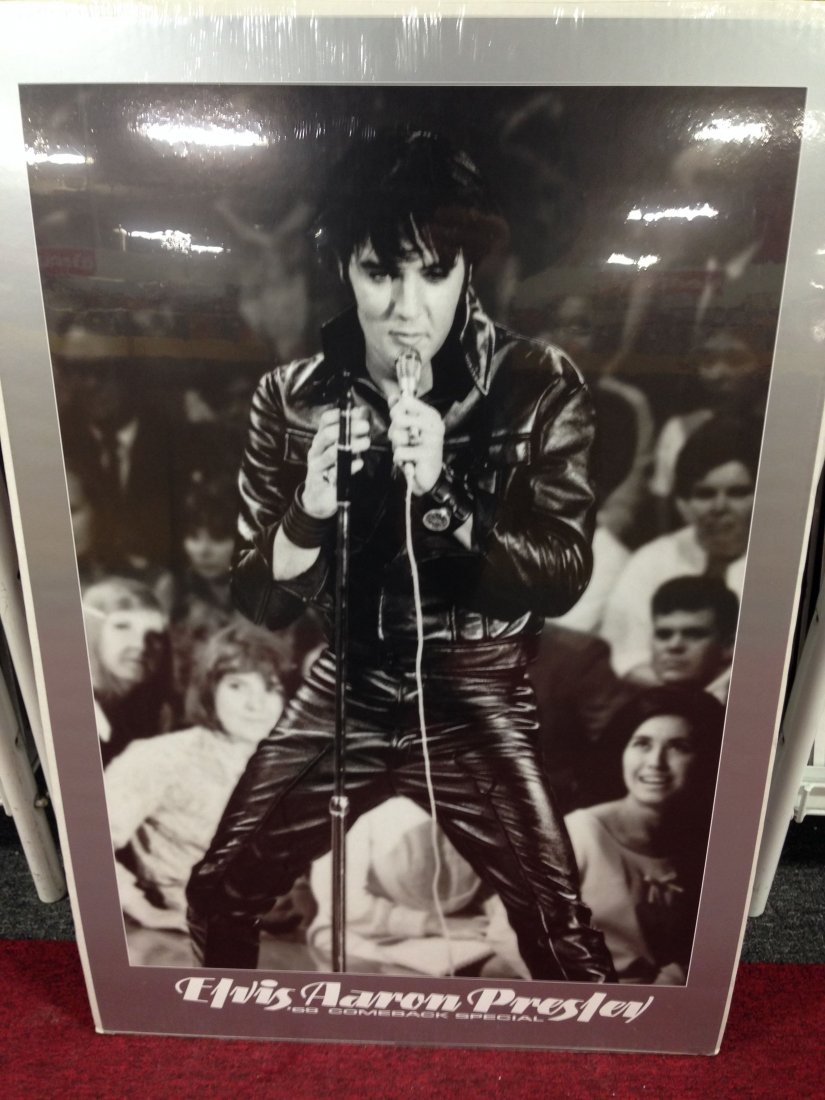 ELVIS AARON PRESLEY - '68 COMEBACK SPECIAL: THE FOLLOWING POSTERS ARE OFFERED AS NEW - BUT HARD TO FIND - POSTERS. Each poster is hand selected specifically to fit this auction, and is approx. 24" x 36" - Never Folded or Rolled (except to ship)