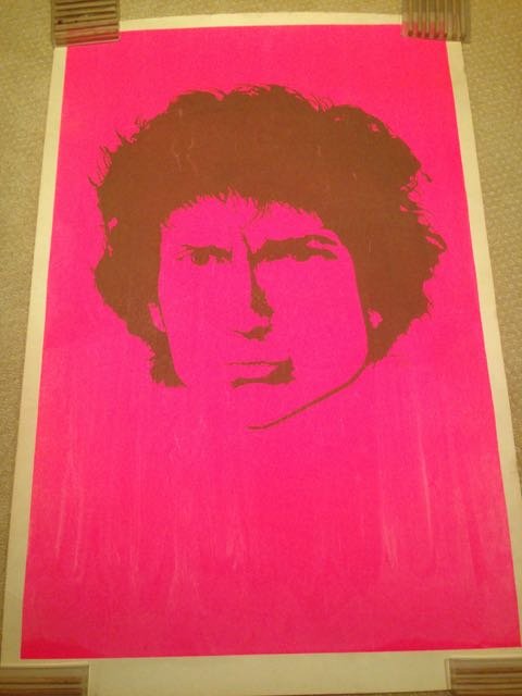 BEAUTIFUL AND RARE BOB DYLAN BLACKLIGHT: BEAUTIFUL AND RARE BOB DYLAN BLACKLIGHT