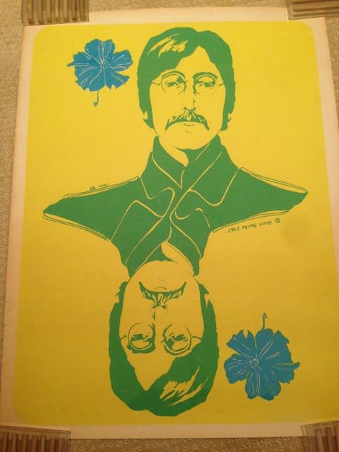 BEATLES BLACKLIGHT COLLECTION - COMPLETE - RARE ! '67: FEATURED ITEM ! ! ! - RARE - TOTALLY RARE AND VINTAGE. JUST ADDED - A 1967 SET ! ALL 4 BEATLES INCLUDING JOHN, GEORGE AND RINGO... and AS OF TODAY WE HAVE FOUND PAUL AND ARE INCLUDING HIM IN THIS AUCT