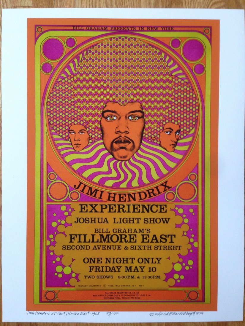 JIMI HENDRIX - DAVID EDWARD BYRD - #49/100: HENDRIXDAVID EDWARD BYRDSIGNED AND NUMBERED #49/10017" x 22"ARTIST OF THE MONTH - DAVID EDWARD BYRD#49/100David Byrd was born April 4, 1941, in what is now Cleveland, Tennessee, and was raised in Miam