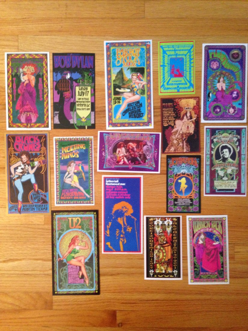 INSTANT COLLECTION - HANDBILLS FROM BOB MASSE: INSTANT COLLECTION - HANDBILLS FROM BOB MASSE COLLECTION. YOU GET THE ENTIRE LOT. THESE HANDBILLS VARY IN SIZE BOT NOT IN QUALITY ! The artistic direction of these are amazing. You get 15 handbills fr