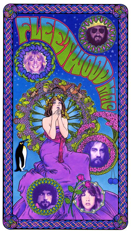 FLEETWOOD MAC - SIGNED BY ARTIST BOB MASSE: FLEETWOOD MAC - SIGNED BY ARTIST BOB MASSE. MINT CONDITION. New poster made to celebrate 2014 tour.