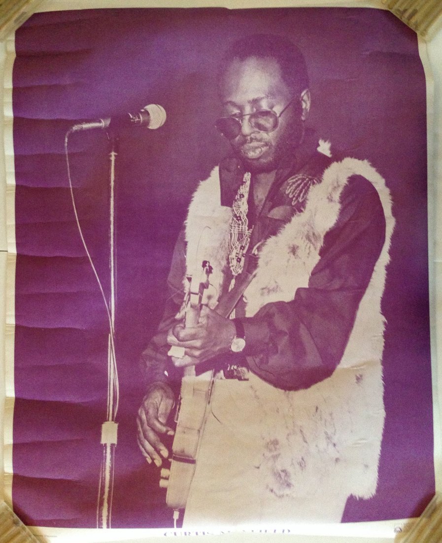 CURTIS MAYFIELD: CURTIS MAYFIELD 23 x 29 Sunset Marketing Heavy Stock 1971 Realities Unlimited
