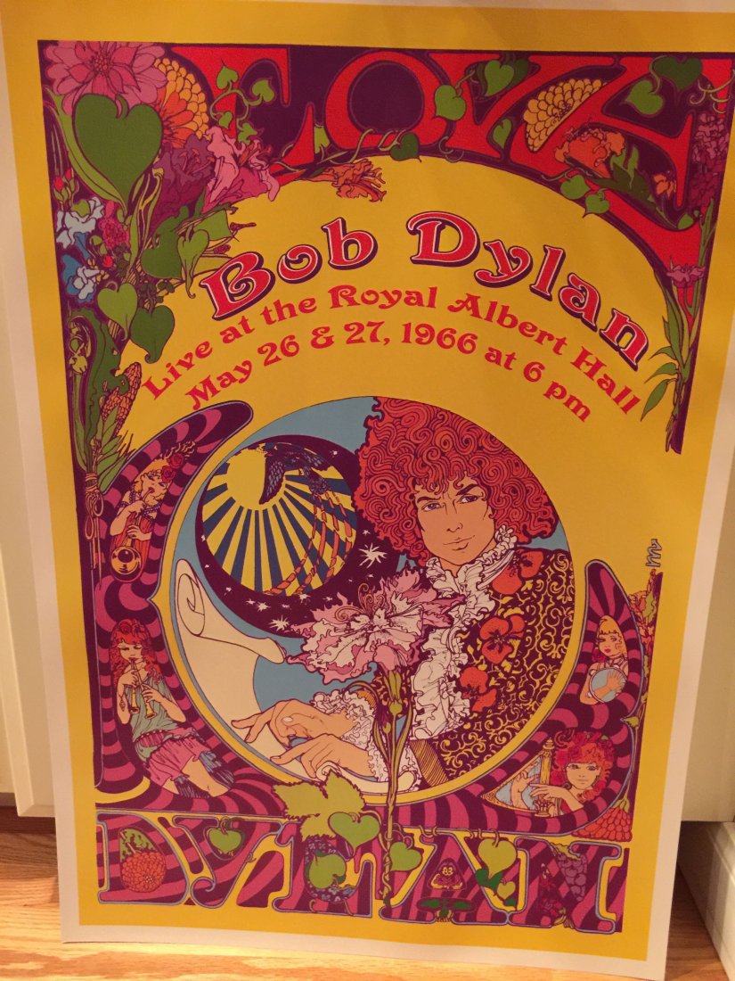 BOB DYLAN - ROYAL ALBERT HALL - BOB MASSE: BOB DYLAN - ROYAL ALBERT HALL - BOB MASSE - about 15x22