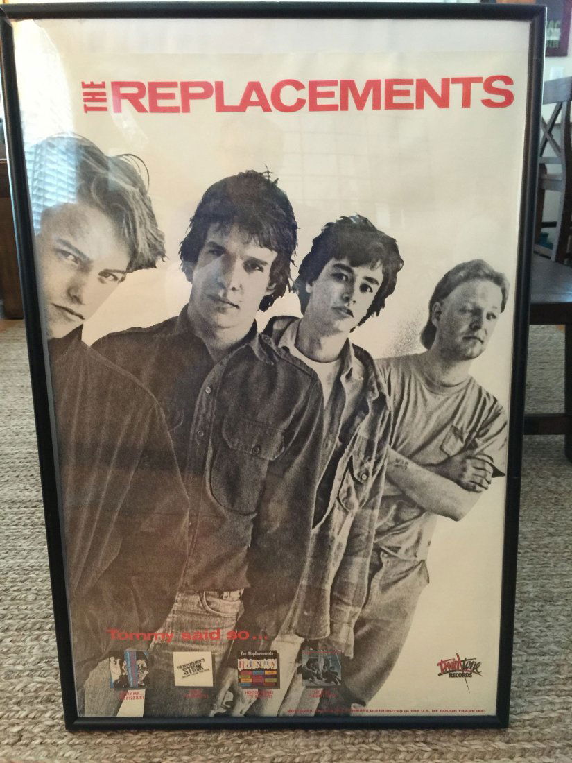 THE REPLACEMENTS POSTER !: THE REPLACEMENTS POSTER ! This amazingly hard to find poster just arrived. Go ahed - google it - you most likely will not find it. This short run poster was used to promote the bands catalog in record