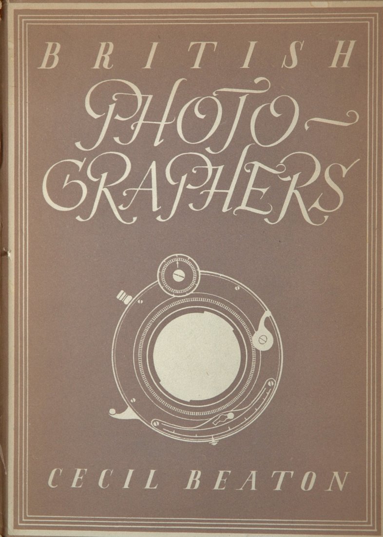BEATON, Cecil. British Photographers, 1944: BEATON, Cecil. British Photographers, London: William Collins, 1944. Hardcover (paper covered boards), 9 x 6 ½ inches, 48 pages, 35 screen-gravure and 5 color halftone illustrations, dustjacket. This