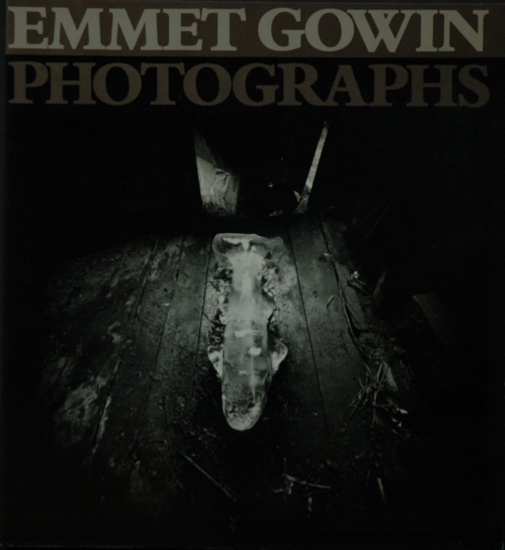 GOWIN, Emmet. Photographs. 1976: GOWIN, Emmet. Photographs, New York: Alfred A. Knopf, 1976. Softcover, 10 x 9 ¼ inches, 102 pages, duotone illustrations. Gowin's first monograph, containing his most appreciated body of work, depict