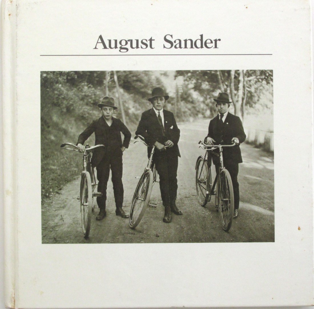 Sander, August = August Sander. History of Photography: Sander, August = August Sander. History of Photography series - Aperture - 1977. g. superficial scratch on back cover. Owner name written on flyleaf. Age toning.