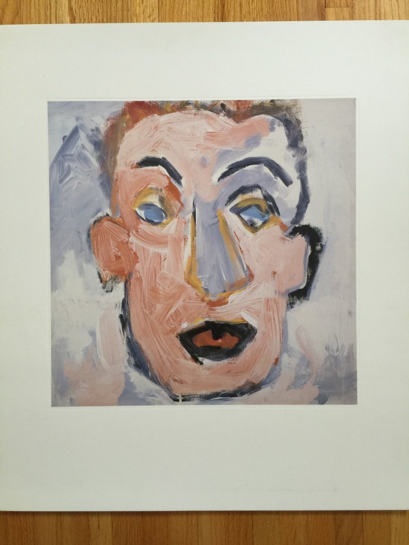 BOB DYLAN SELF PORTRAIT LARGE POSTER ART - RARE: BOB DYLAN SELF PORTRAIT LARGE POSTER ART. Rare. oversized about 30 x 40.
