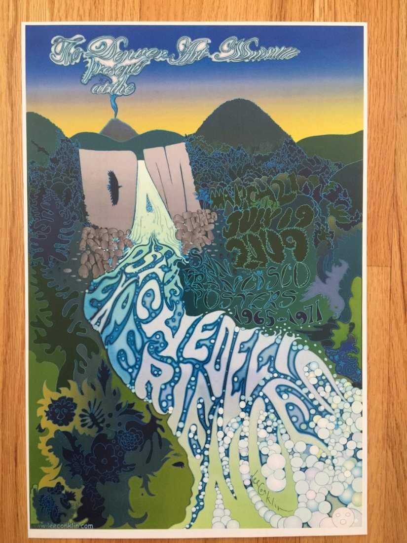 DAM - Denver Art Museum Poster - by LEE CONKLIN !: DAM - Denver Art Museum Poster - by LEE CONKLIN !. The show was the PSYCHEDELIC EXPERIENCE. Featuring San Francisco Posters from 1965 through 1971. Near Mint.