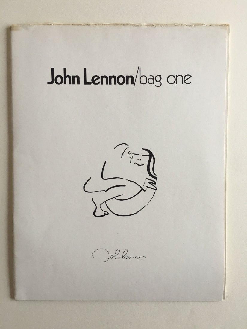 Bag One book of John Lennon Sketches (1 of 4)