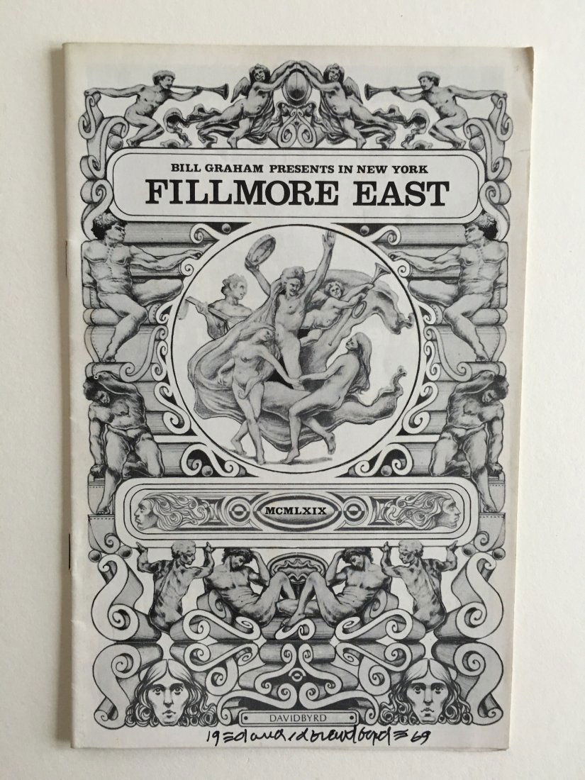 FILLMORE EAST PROGRAM (1 of 1)