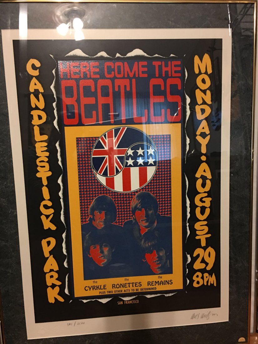 BEATLES AT CANDELSTICK PARK (1 of 3)