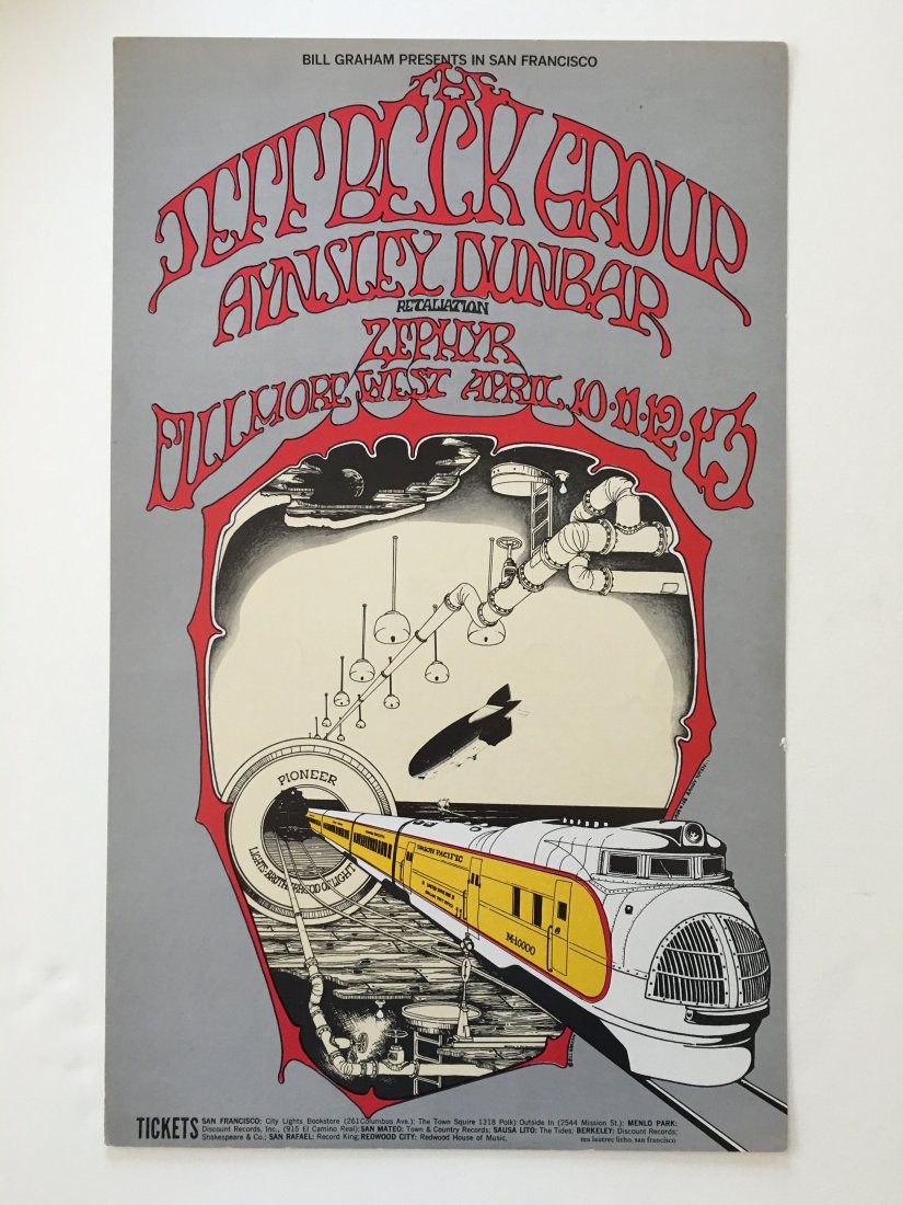 JEFF BECK - BG168 - 1ST (1 of 1)