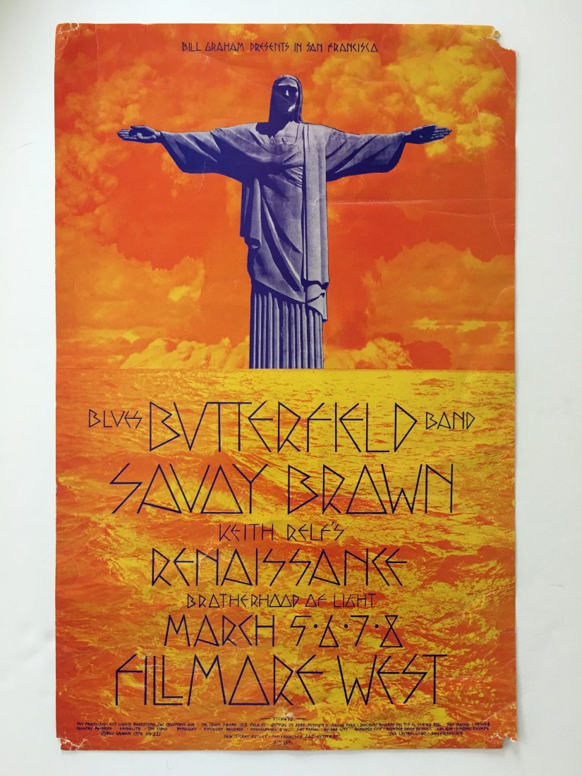 BUTTERFIELD BLUES BAND - BG221 - 1ST (1 of 1)