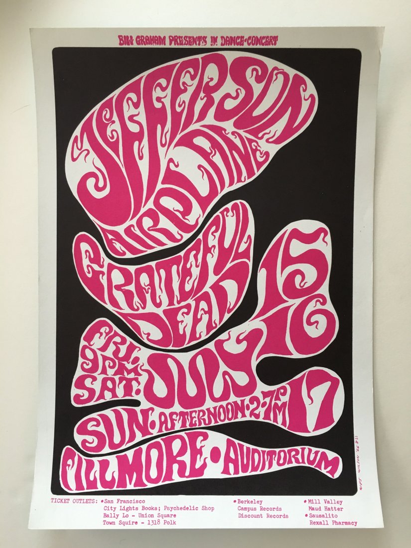 JEFFERSON AIRPLANE - BG17 - 3RD (1 of 1)