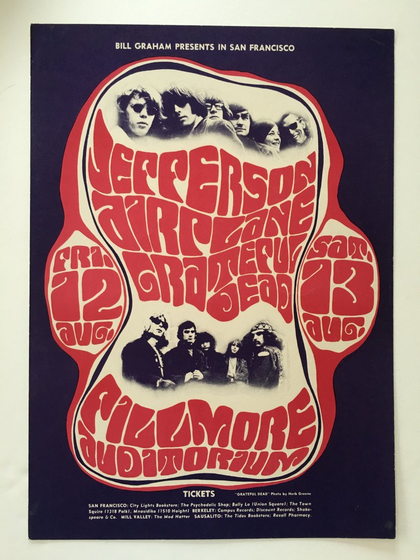 JEFFERSON AIRPLANE - GRATEFUL DEAD - BG23 - 1STb (1 of 1)