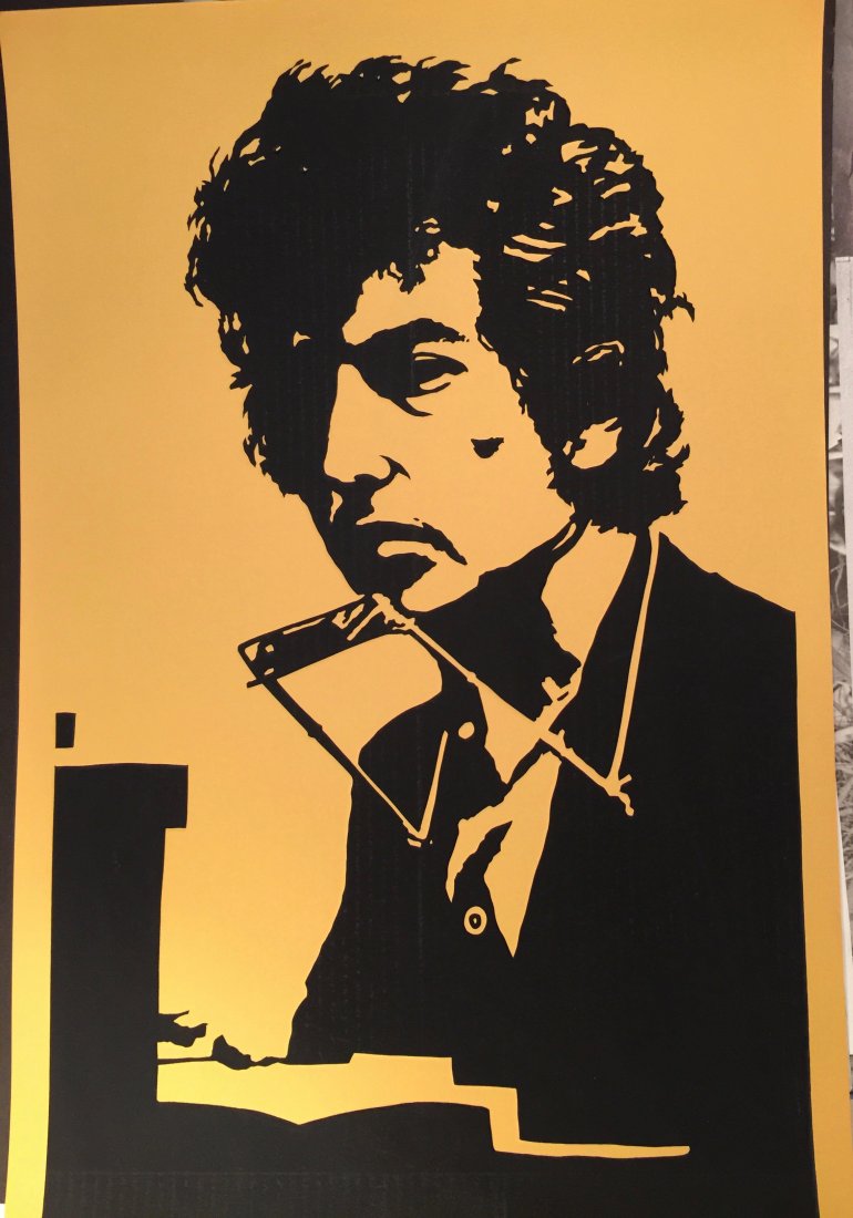 BOB DYLAN - SILKSCREEN - PANDORA PRODUCTIONS (1 of 1)
