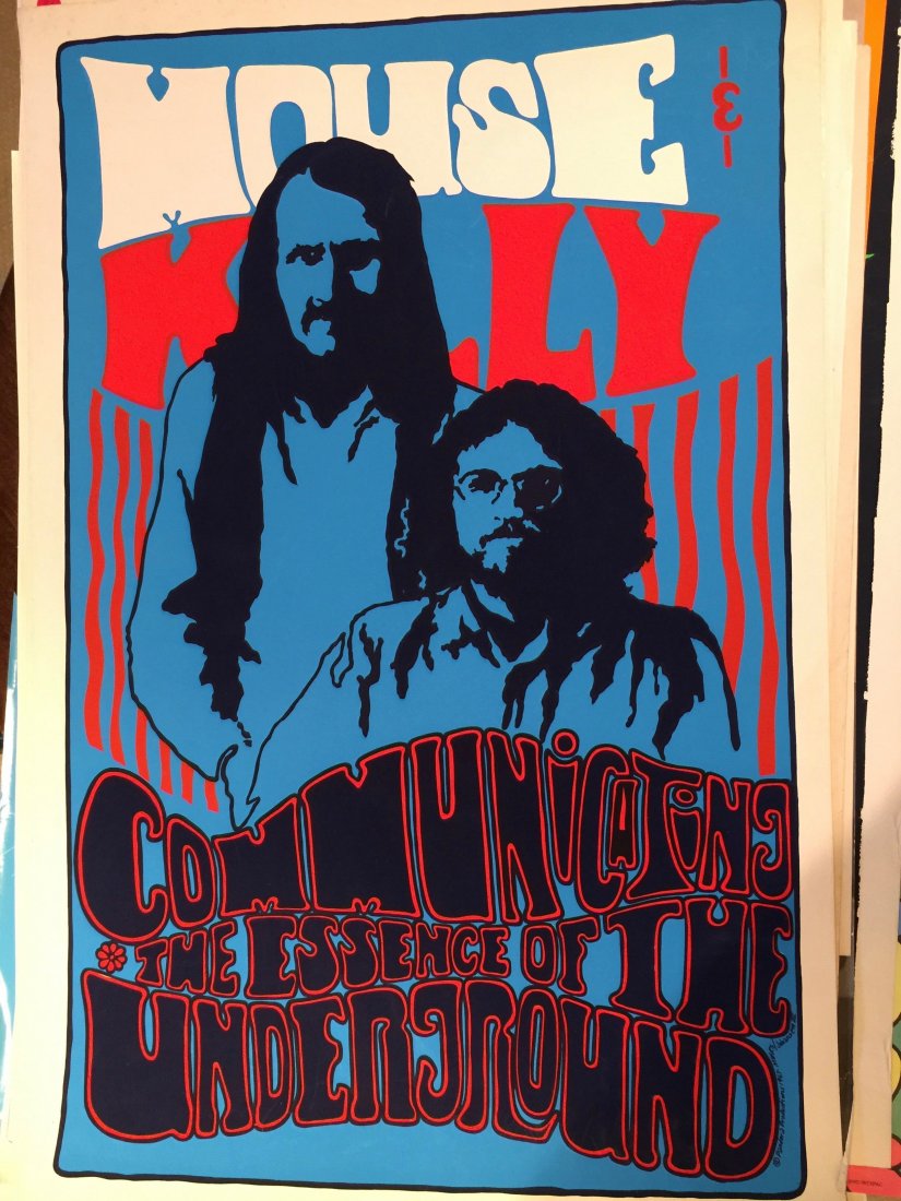 MOUSE & KELLY: MOUSE & KELLY 1969 by Pandora Productions and Meyers & Johansen III. Original, Rare, 24 x 36. NM