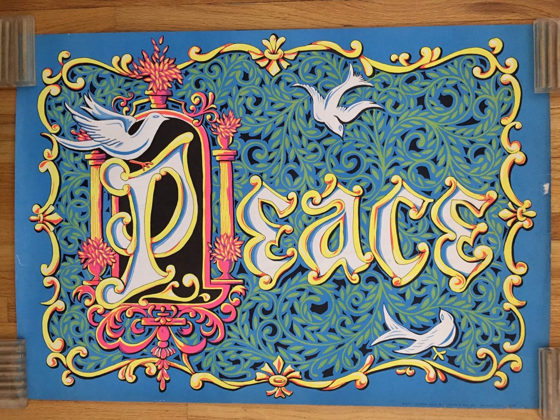 PEACE 1970: Universal Poster. 1970. VG.