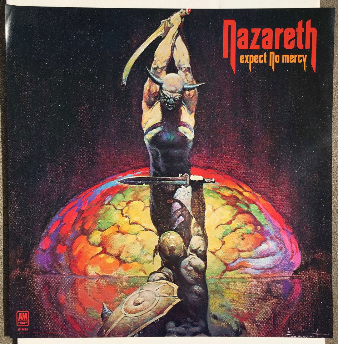 NAZARETH - Expect no Mercy - Frank Frazetta Cover (1 of 1)