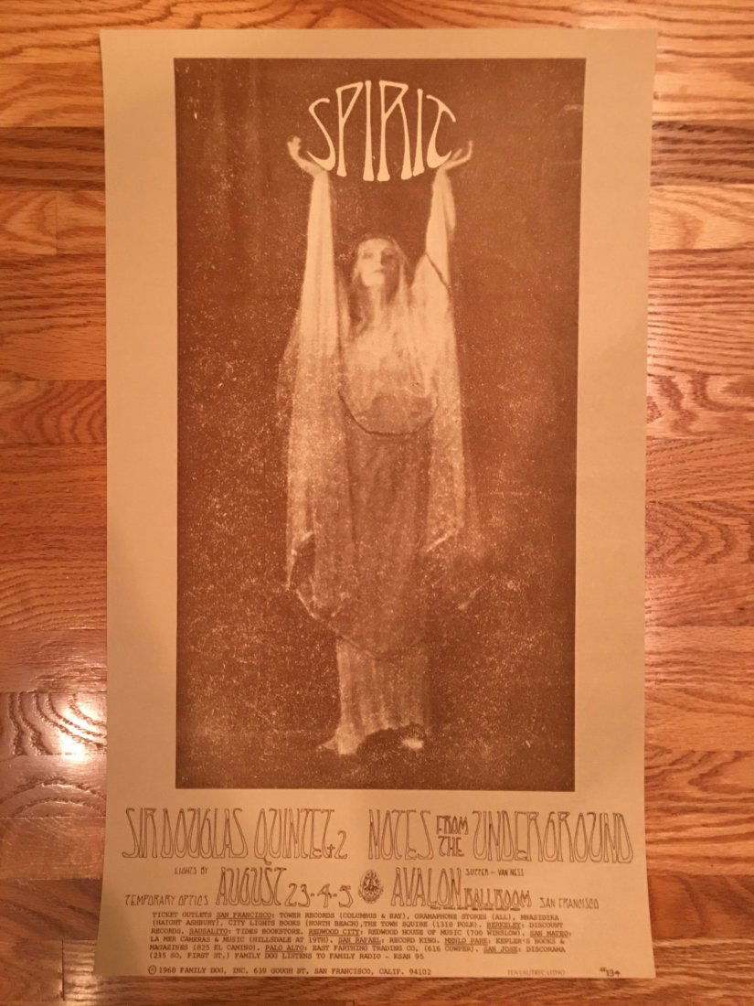 Spirit - FD134 - Poster 1st Printing - MINT (1 of 1)