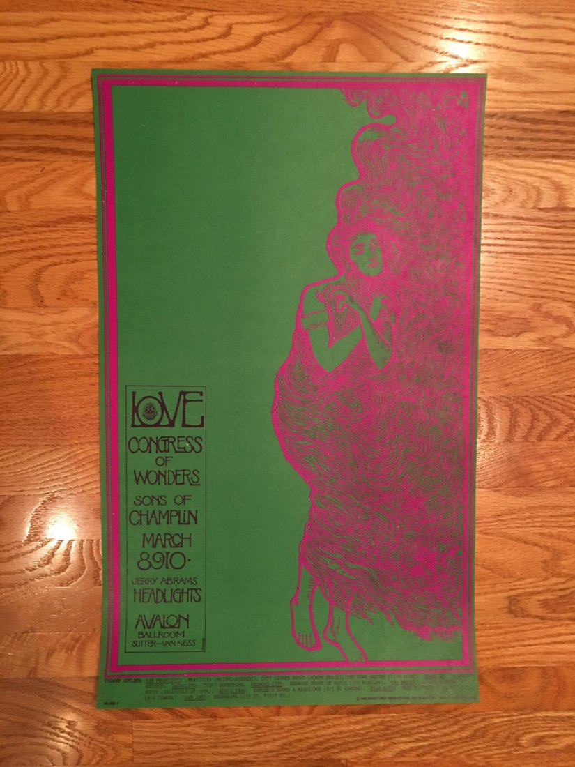 Love - FD109 - Poster 1st Printing A - MINT (1 of 1)