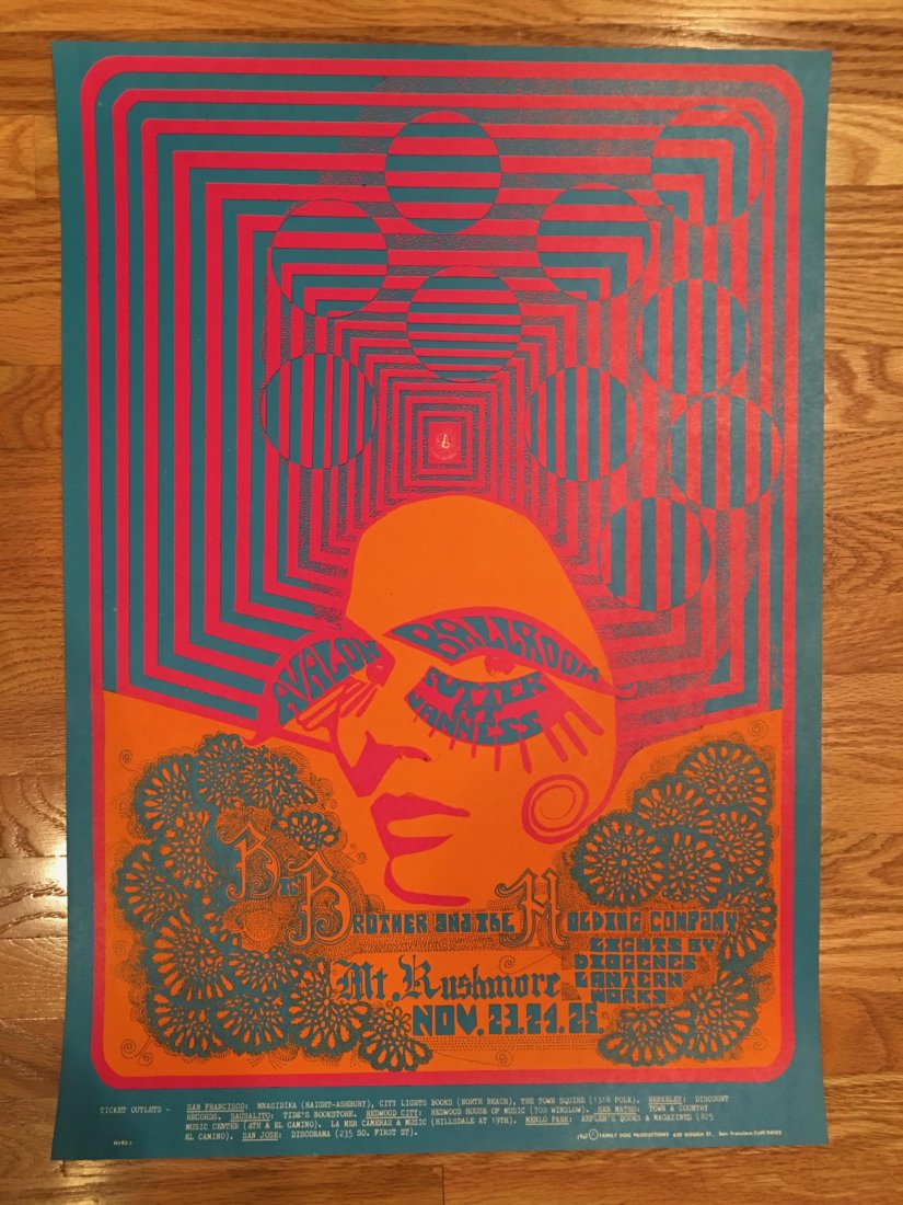 Big Brother & the Holding Company - FD093 - Poster 1st (1 of 1)